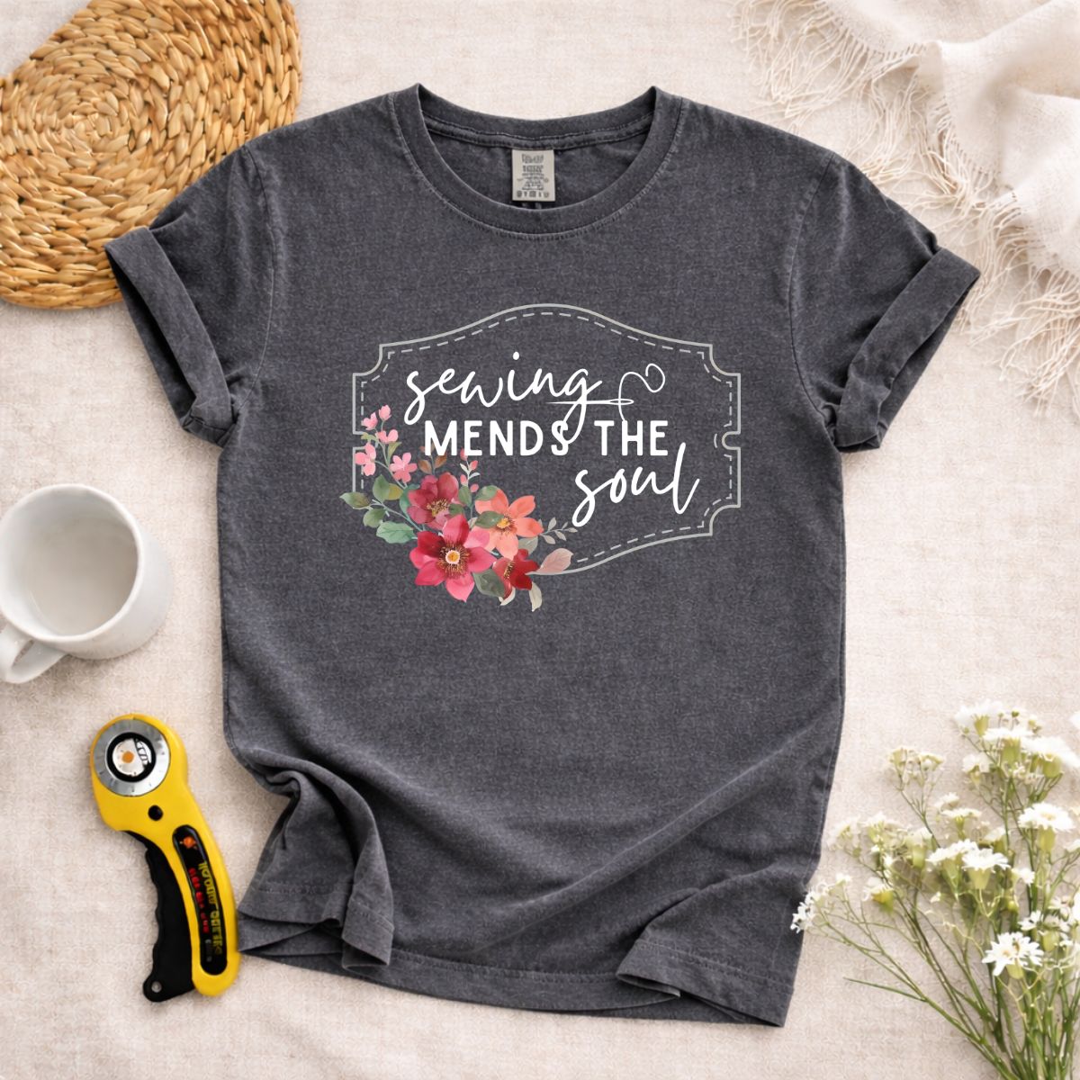 Sewing Mends The Soul T-Shirt