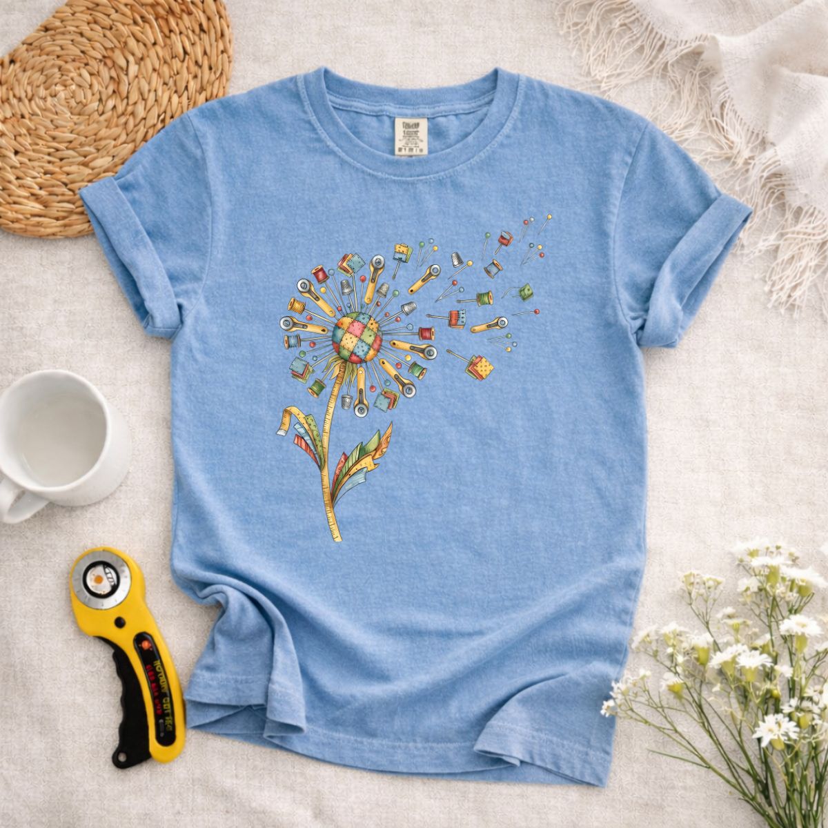 Dandelion and Sewing T-Shirt
