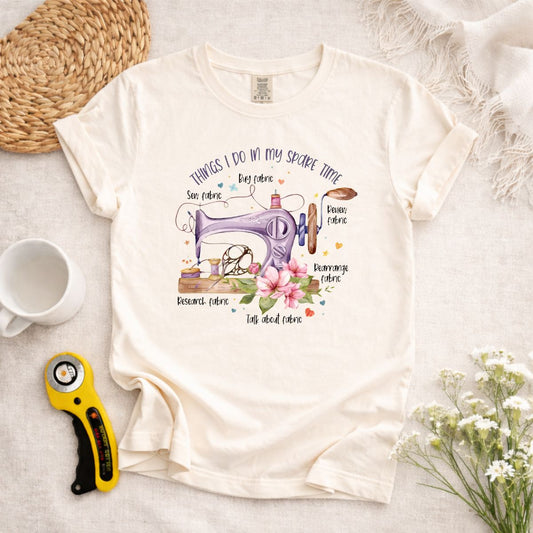 Things I Do in My Space Time T-Shirt