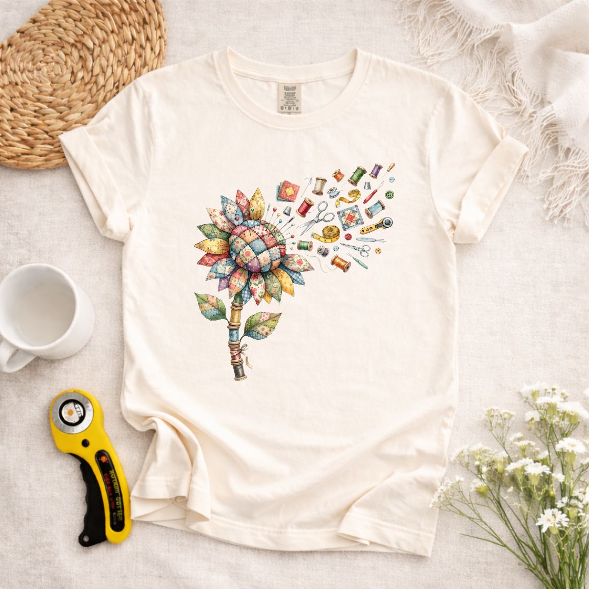 Dandelion and Sewing T-Shirt
