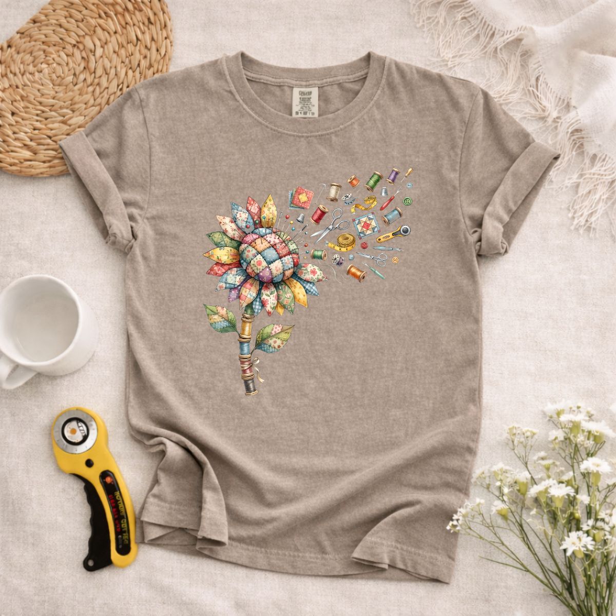 Dandelion and Sewing T-Shirt