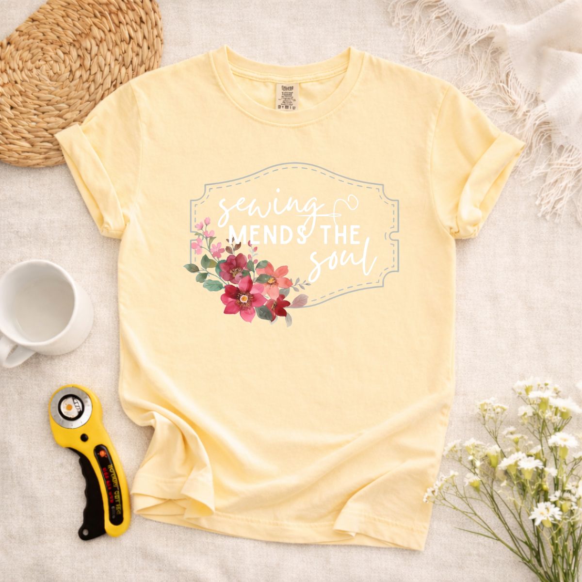 Sewing Mends The Soul T-Shirt