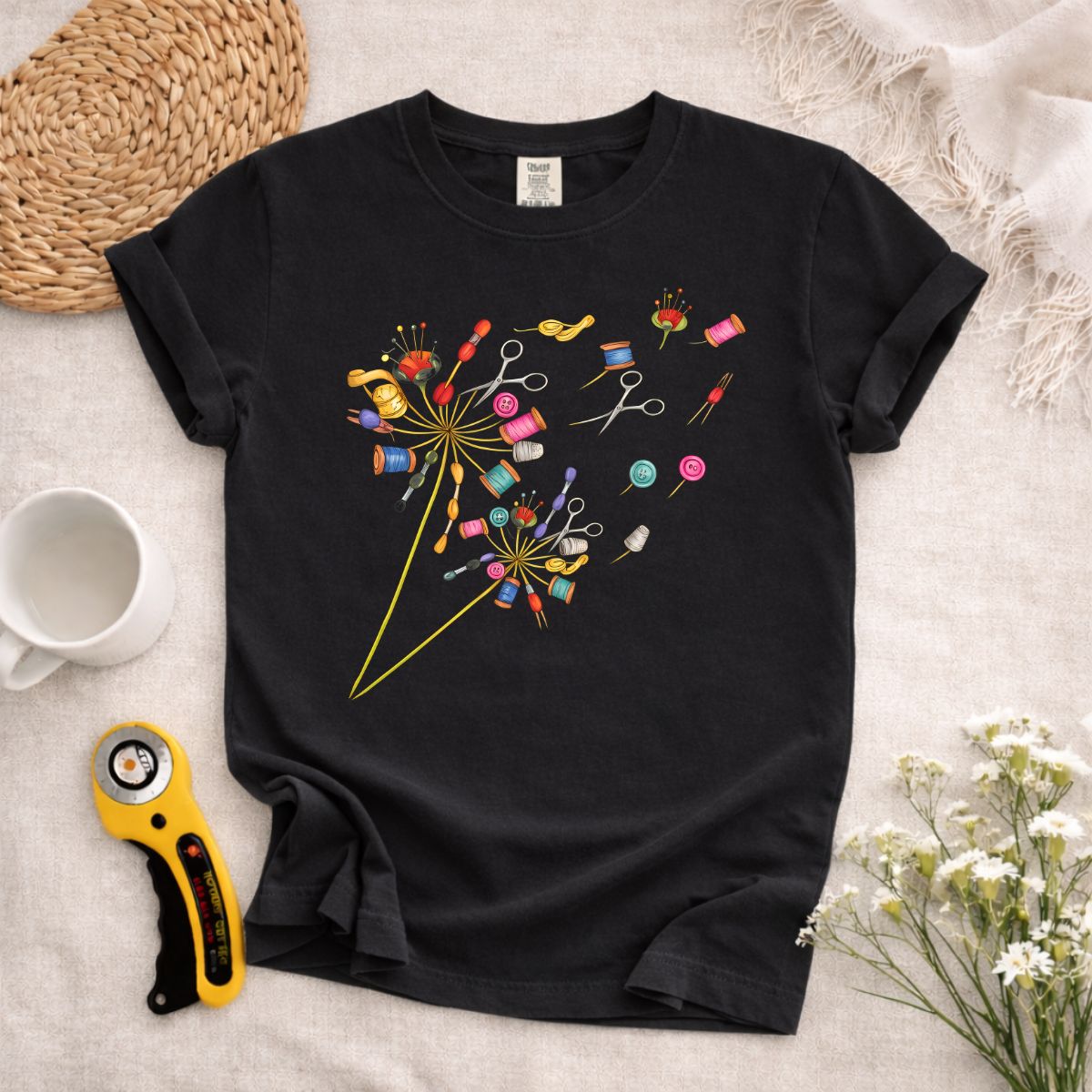Dandelion Sewing T-Shirt