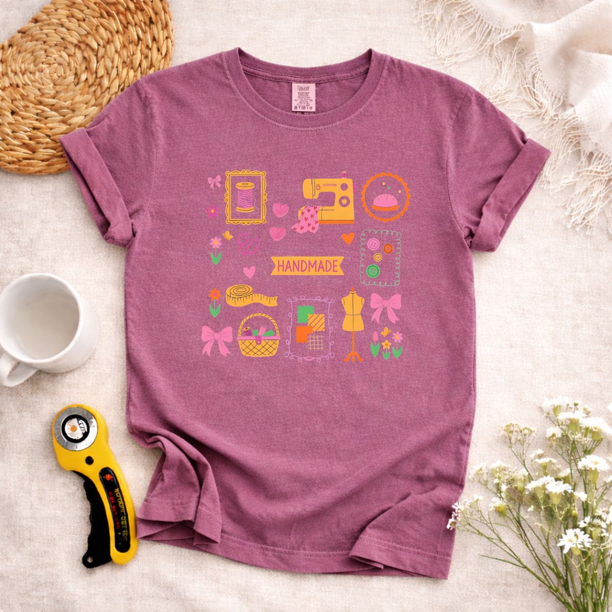 Sewing Handmade T-Shirt