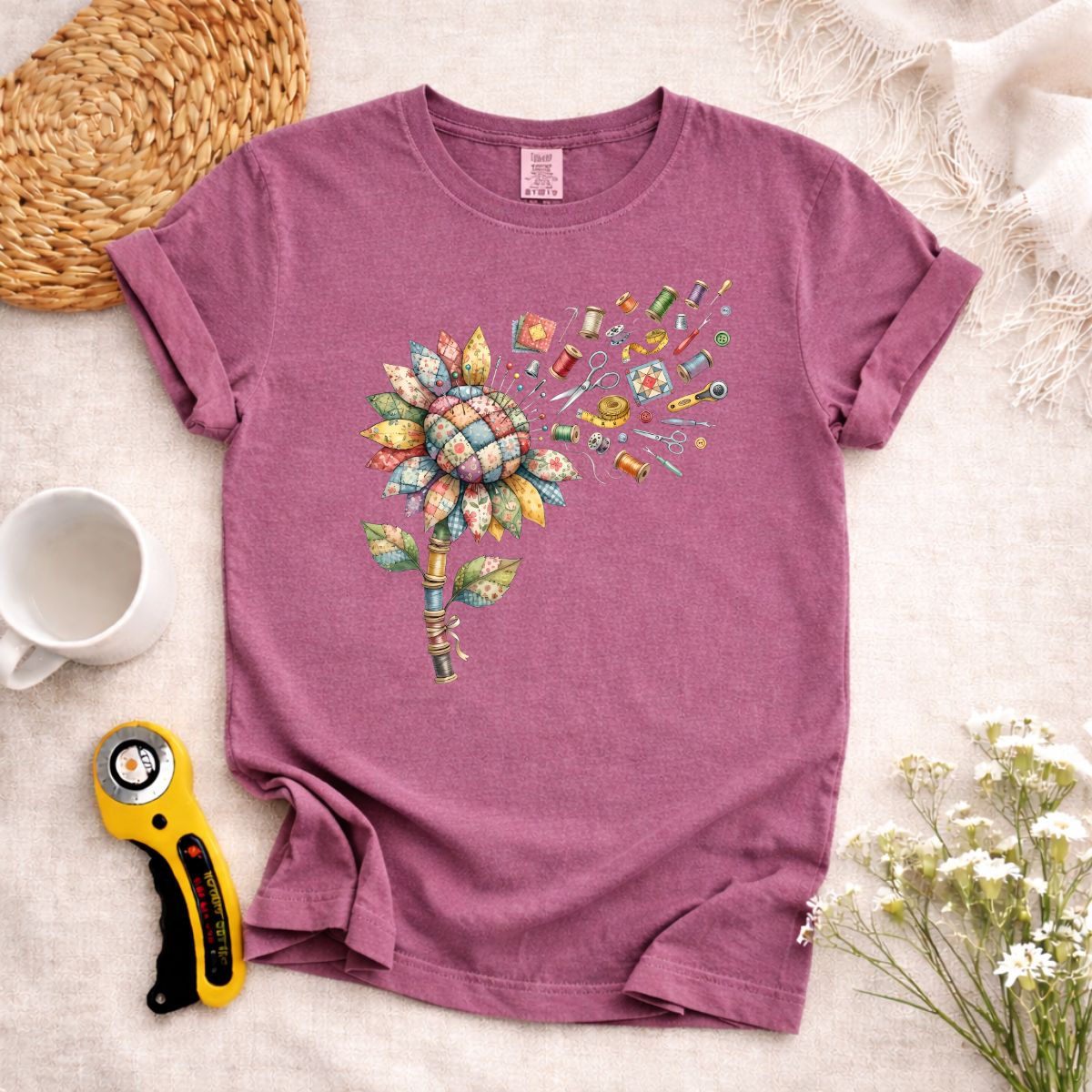 Dandelion and Sewing T-Shirt