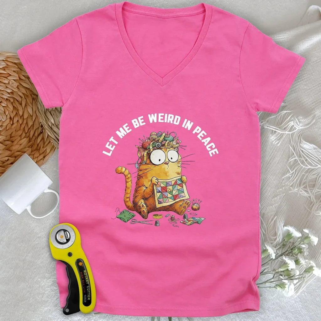 Be Weird Lady V-neck