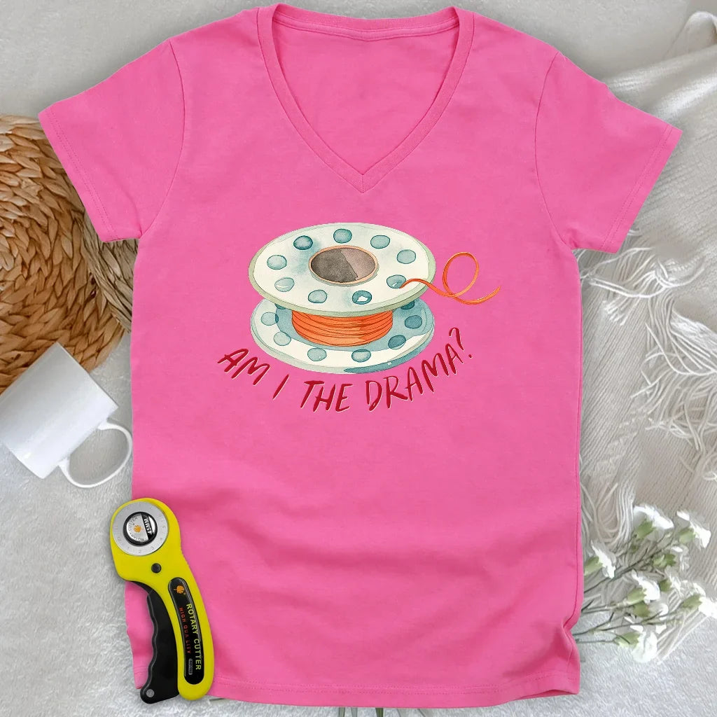 Drama bobbin Lady V-neck