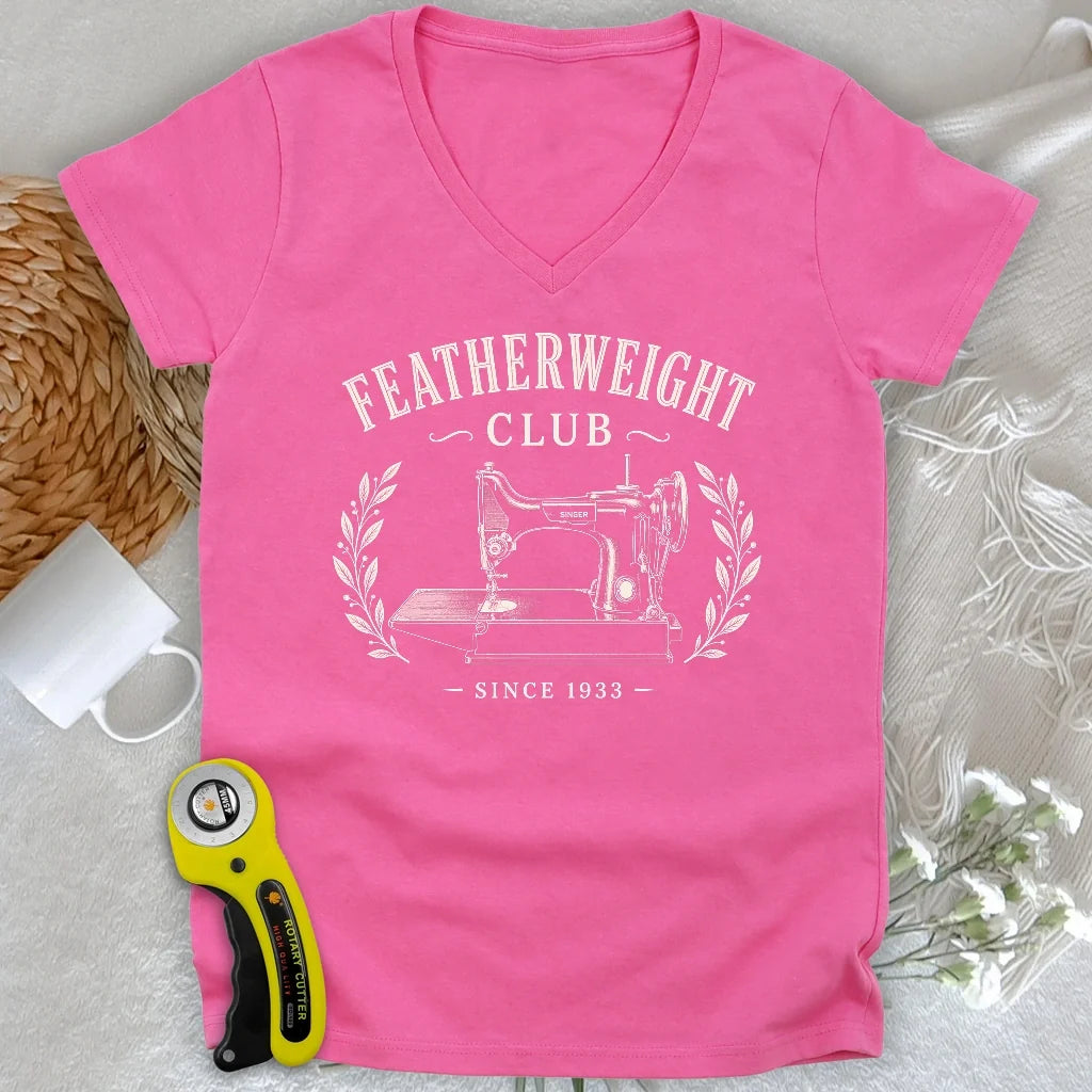 Featherweight Club Lady V-neck