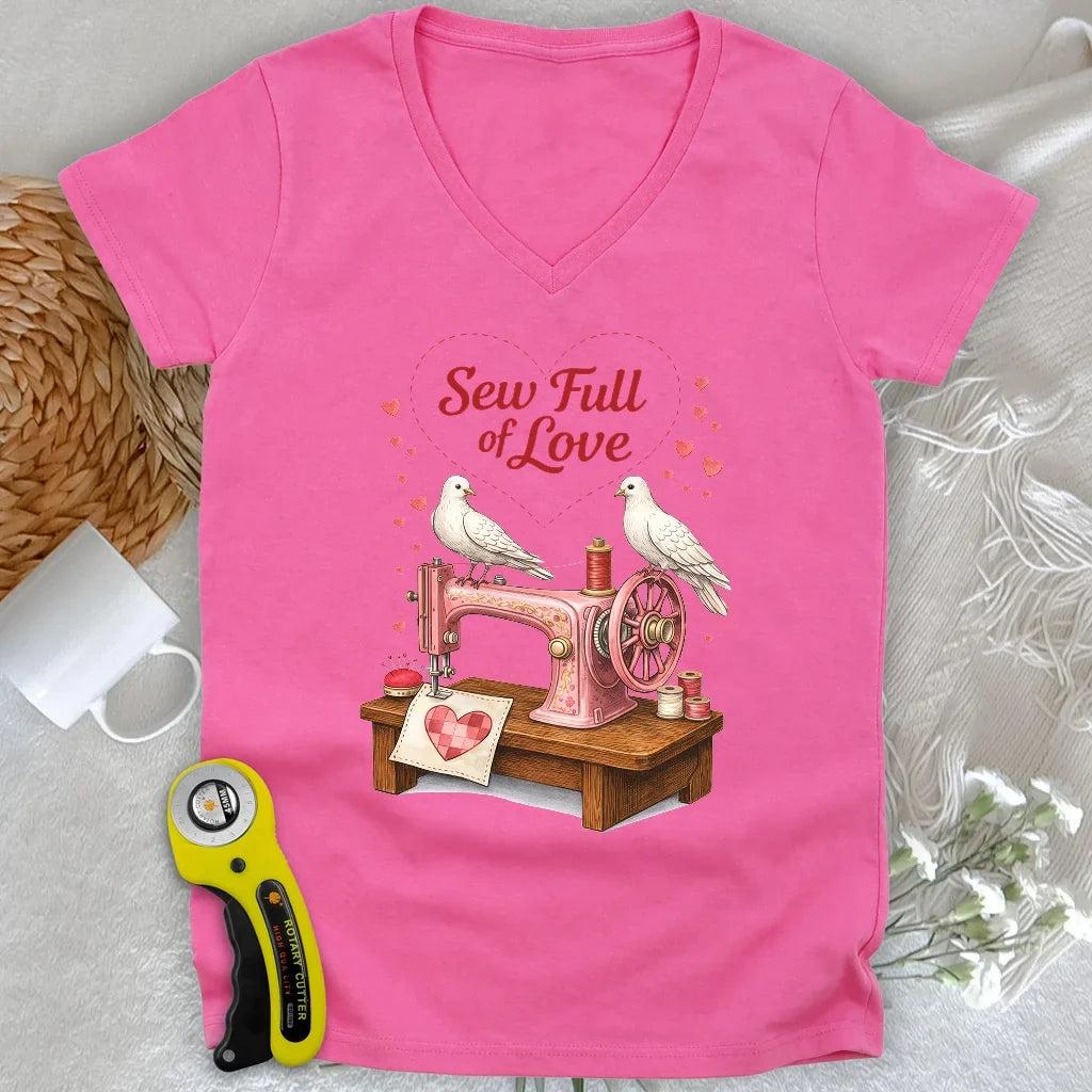 Full of Love Lady V-neck