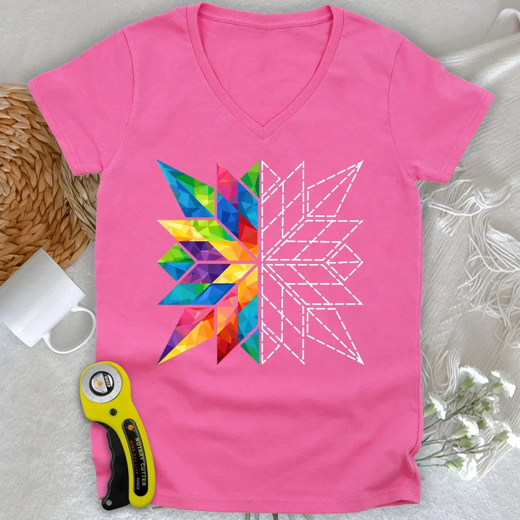 Get It Done Lady V-neck