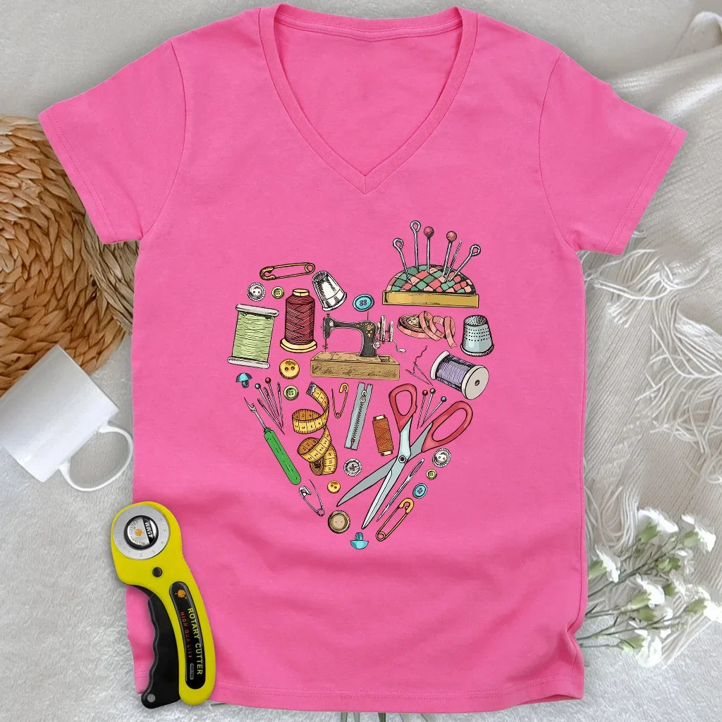 Guilty at heart Lady V-neck