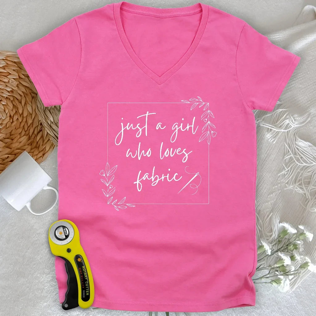 Love Fabric Lady V-neck