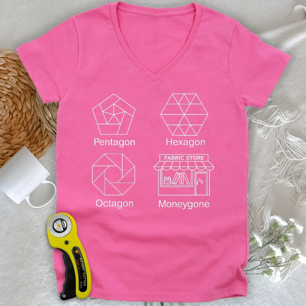Non-agon Lady V-neck