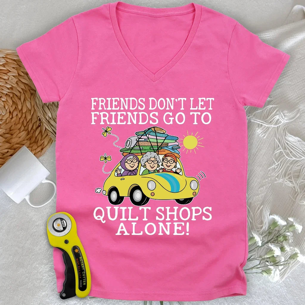 Not Alone Lady V-neck