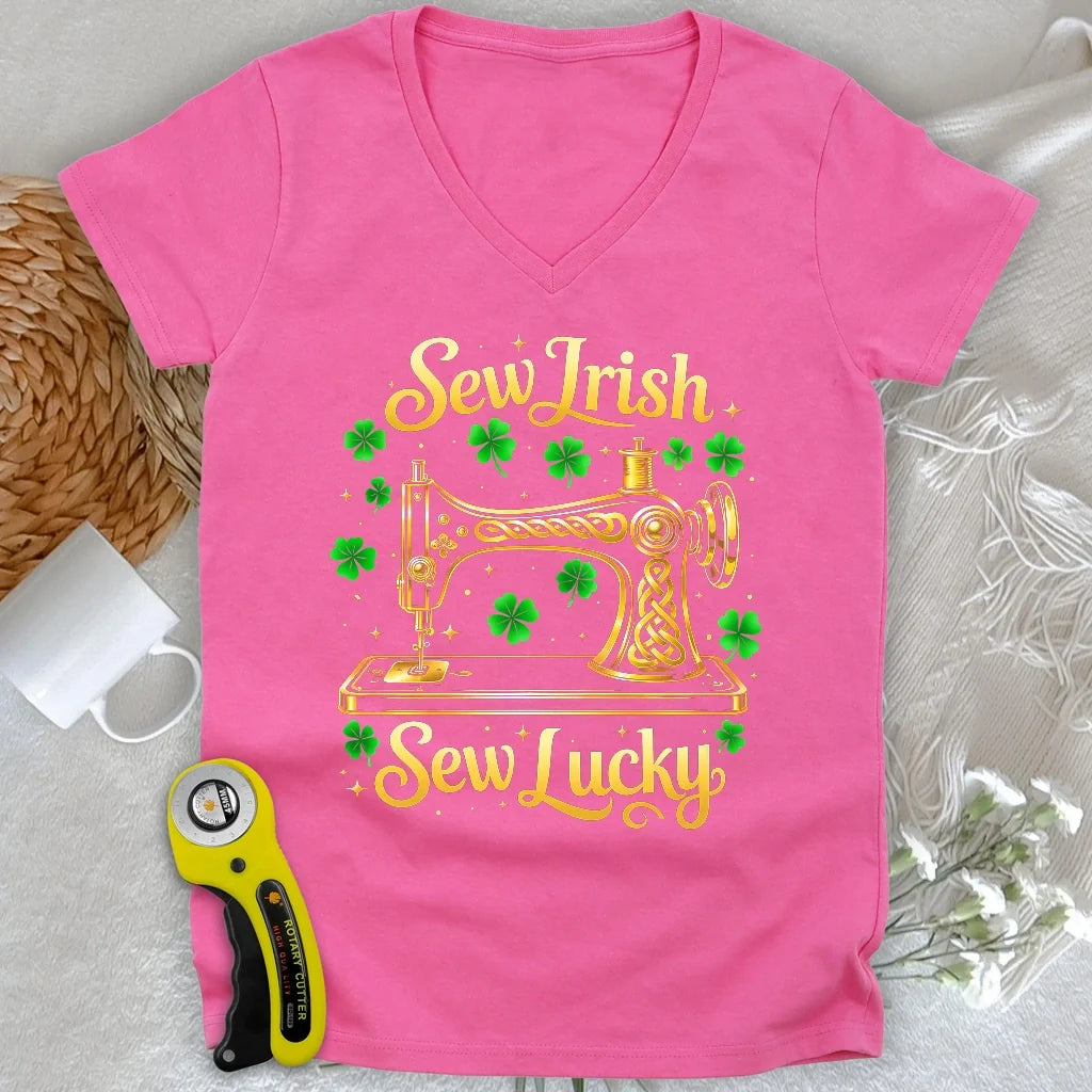 Sew Lucky Lady V-neck