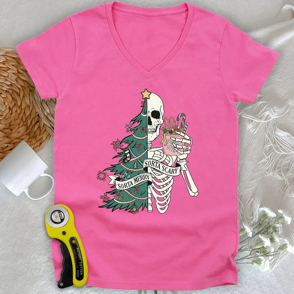 Sorta Merry Lady V-neck