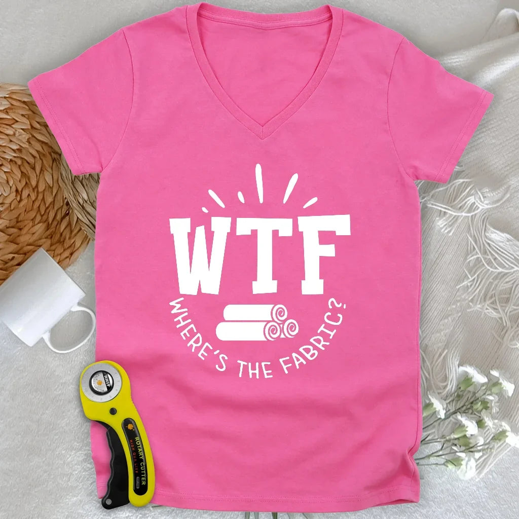 WTF Lady V-neck