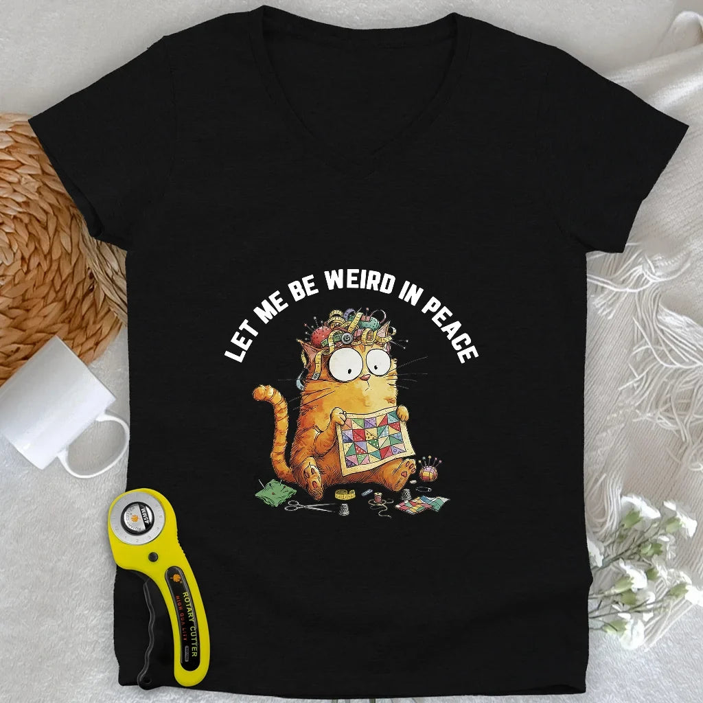 Be Weird Lady V-neck