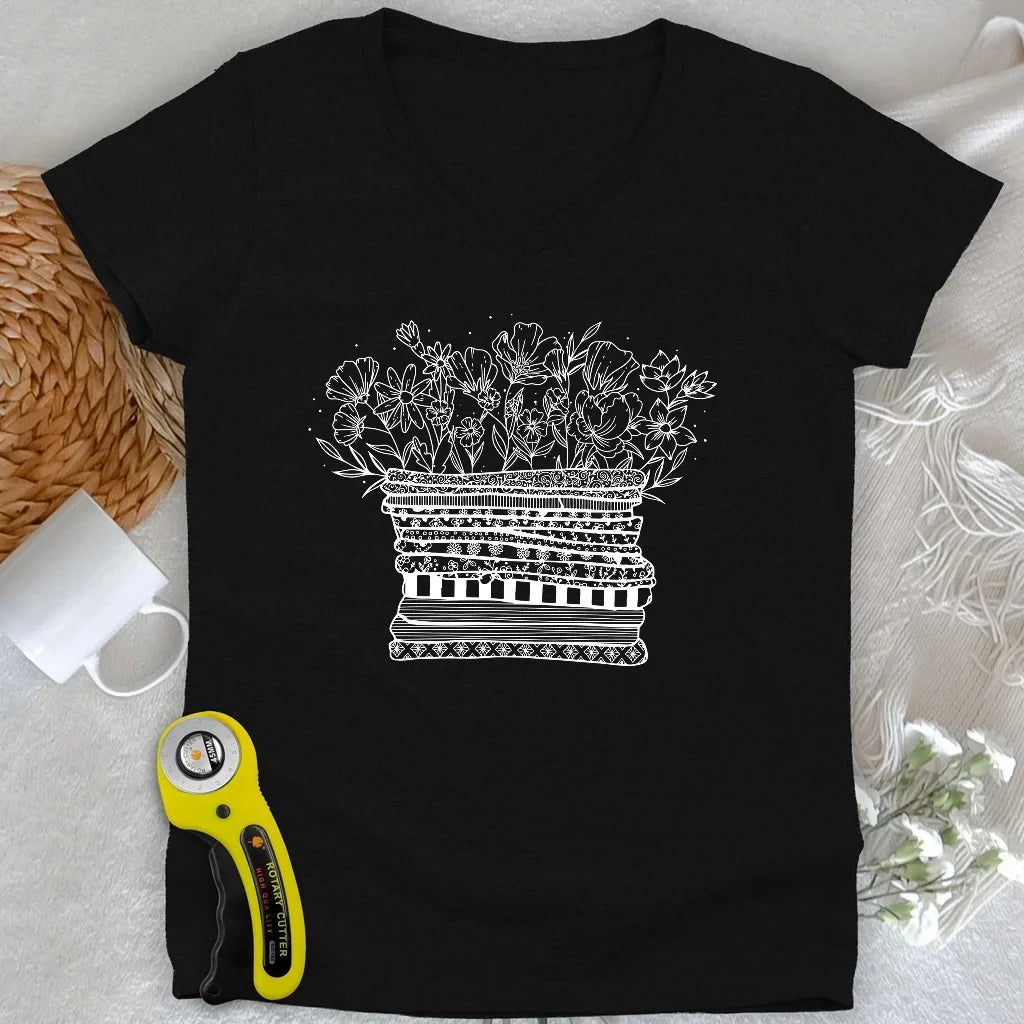 Dreammy Fabric Lady V-neck