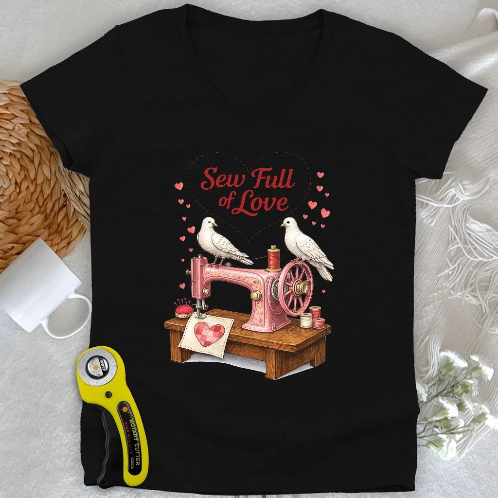 Full of Love Lady V-neck