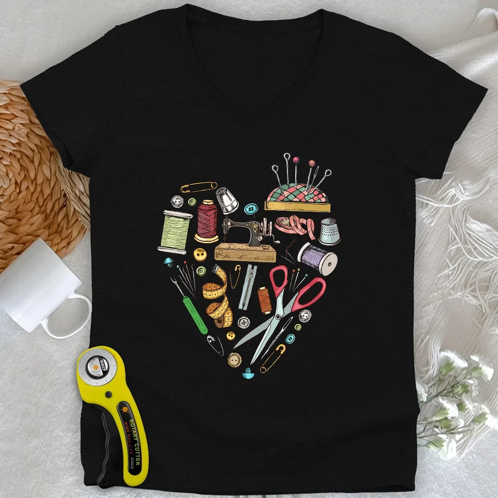 Guilty at heart Lady V-neck