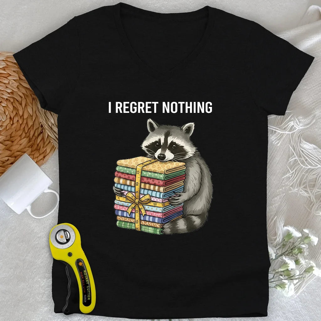 I Regret Nothing Lady V-neck