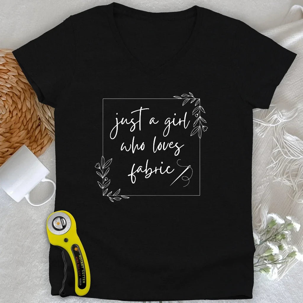Love Fabric Lady V-neck