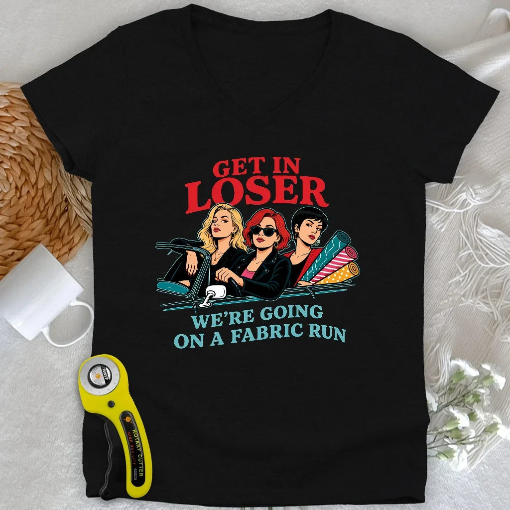 No Self Control Lady V-neck