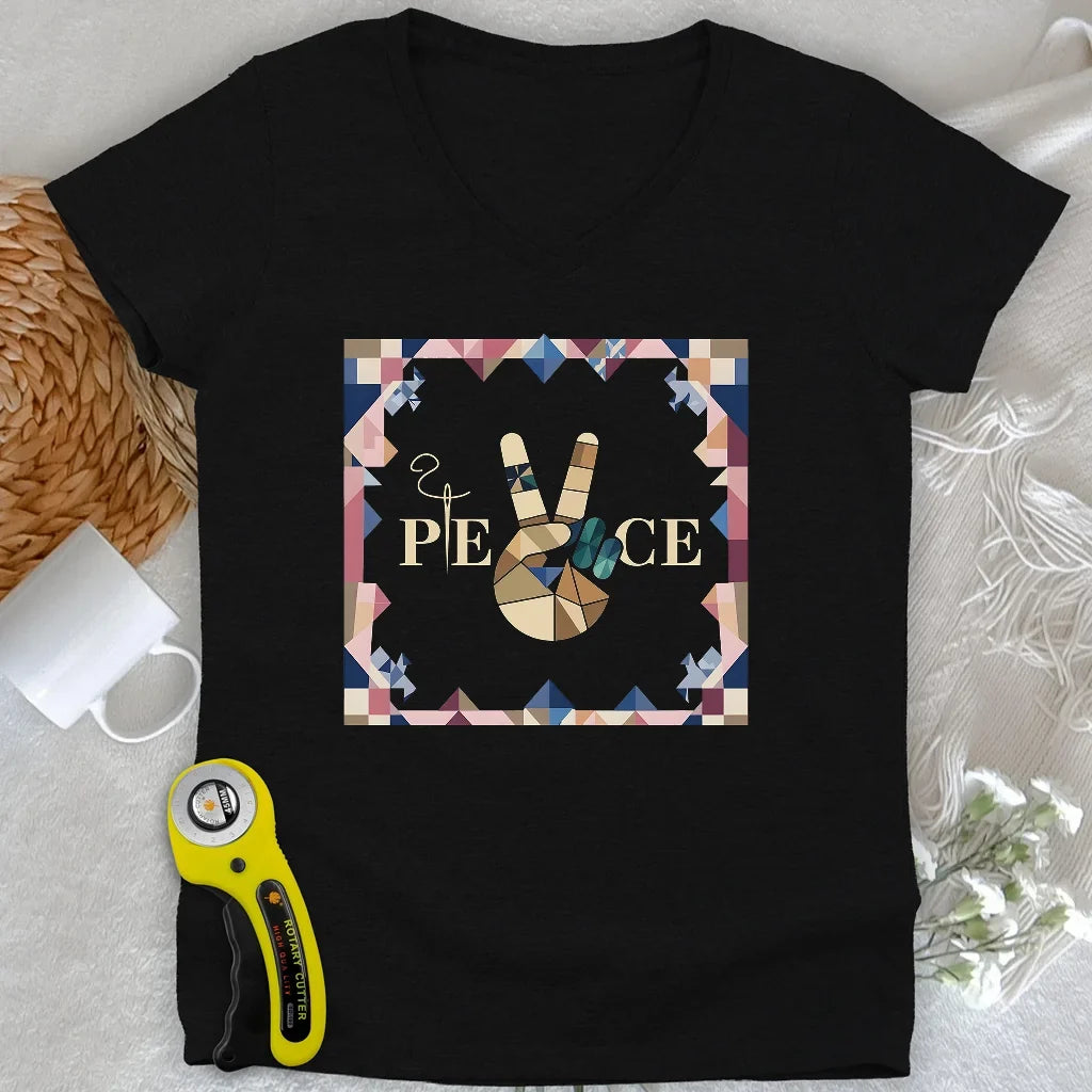Piece & Peace Lady V-neck
