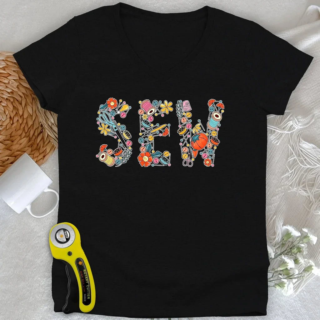 SEW Lady V-neck