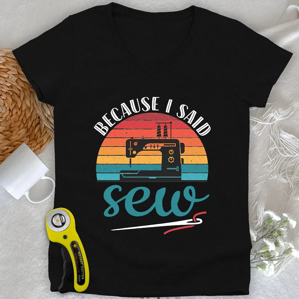 Said Sew Lady V-neck