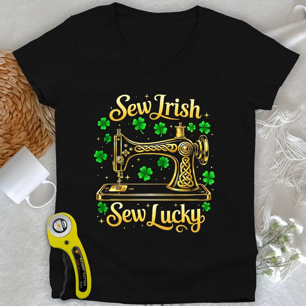 Sew Lucky Lady V-neck