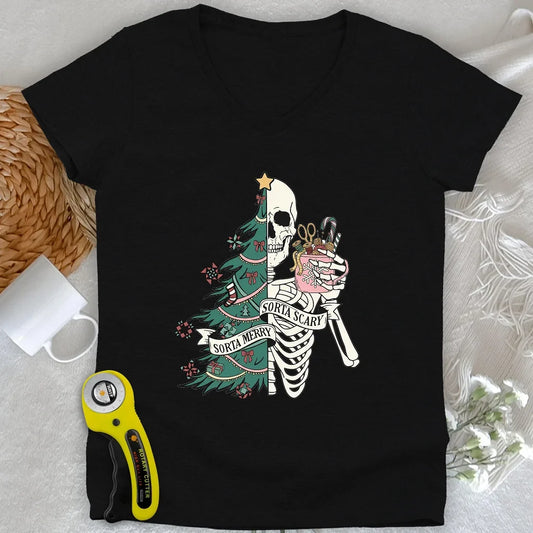 Sorta Merry Lady V-neck