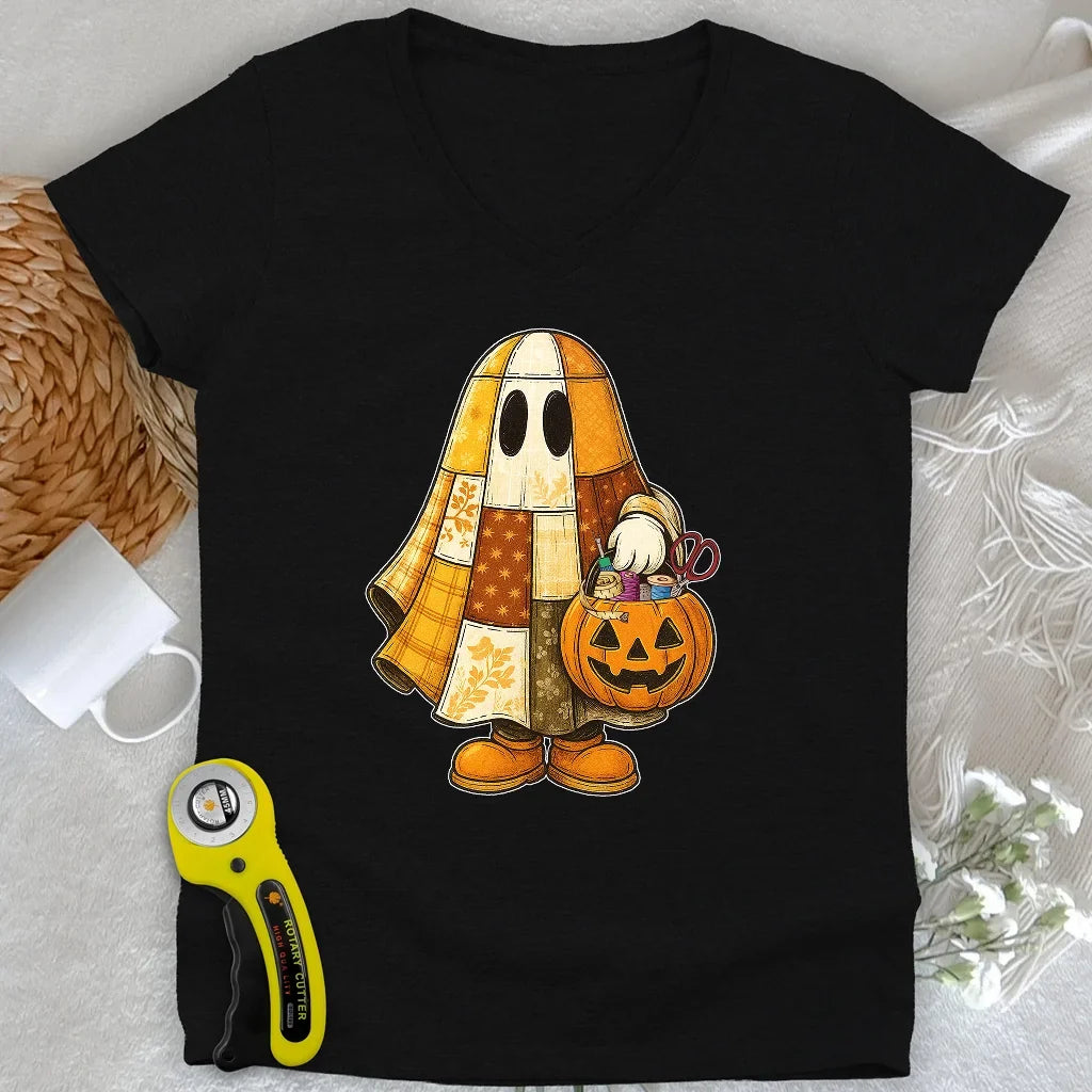 The Patchening Lady V-neck