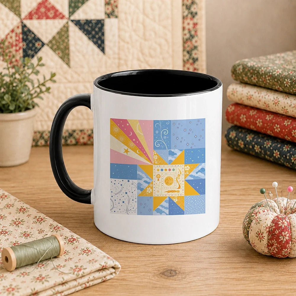 Celestial Patchwork 11oz Mug