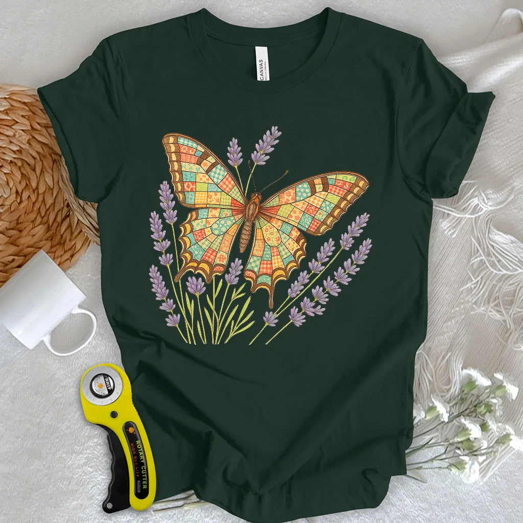 Patchwork Butterfly T-shirt