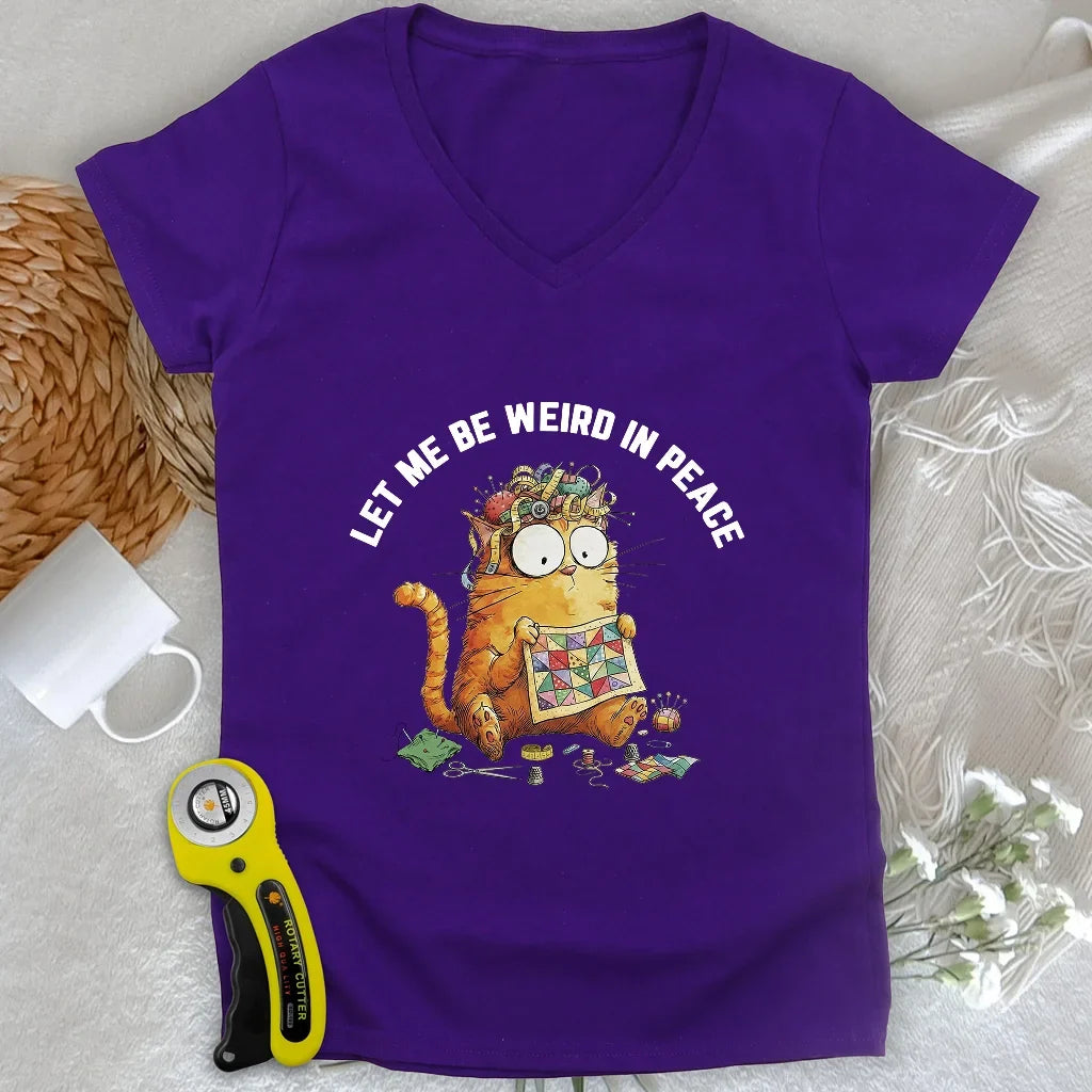 Be Weird Lady V-neck