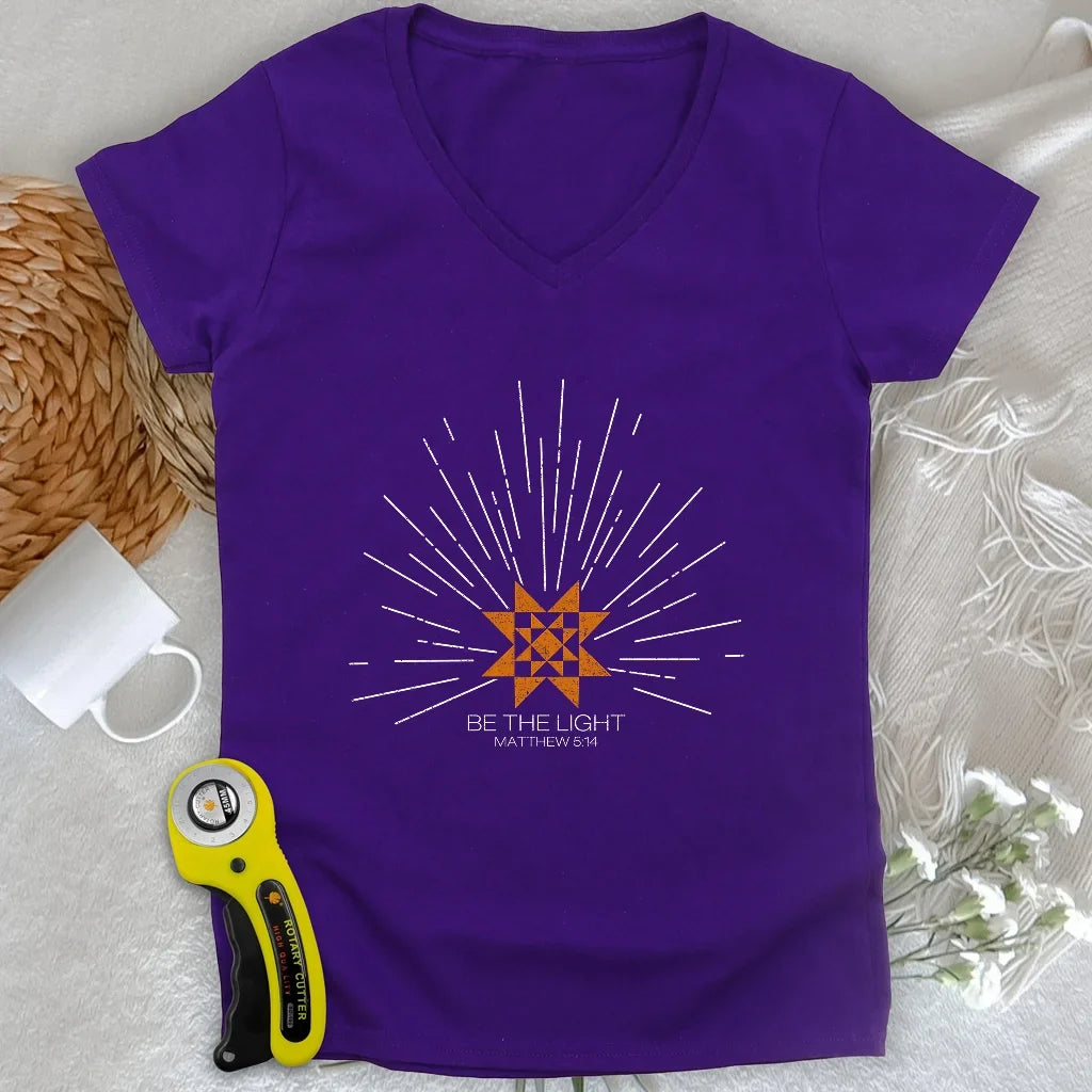 Be the Light Lady V-neck