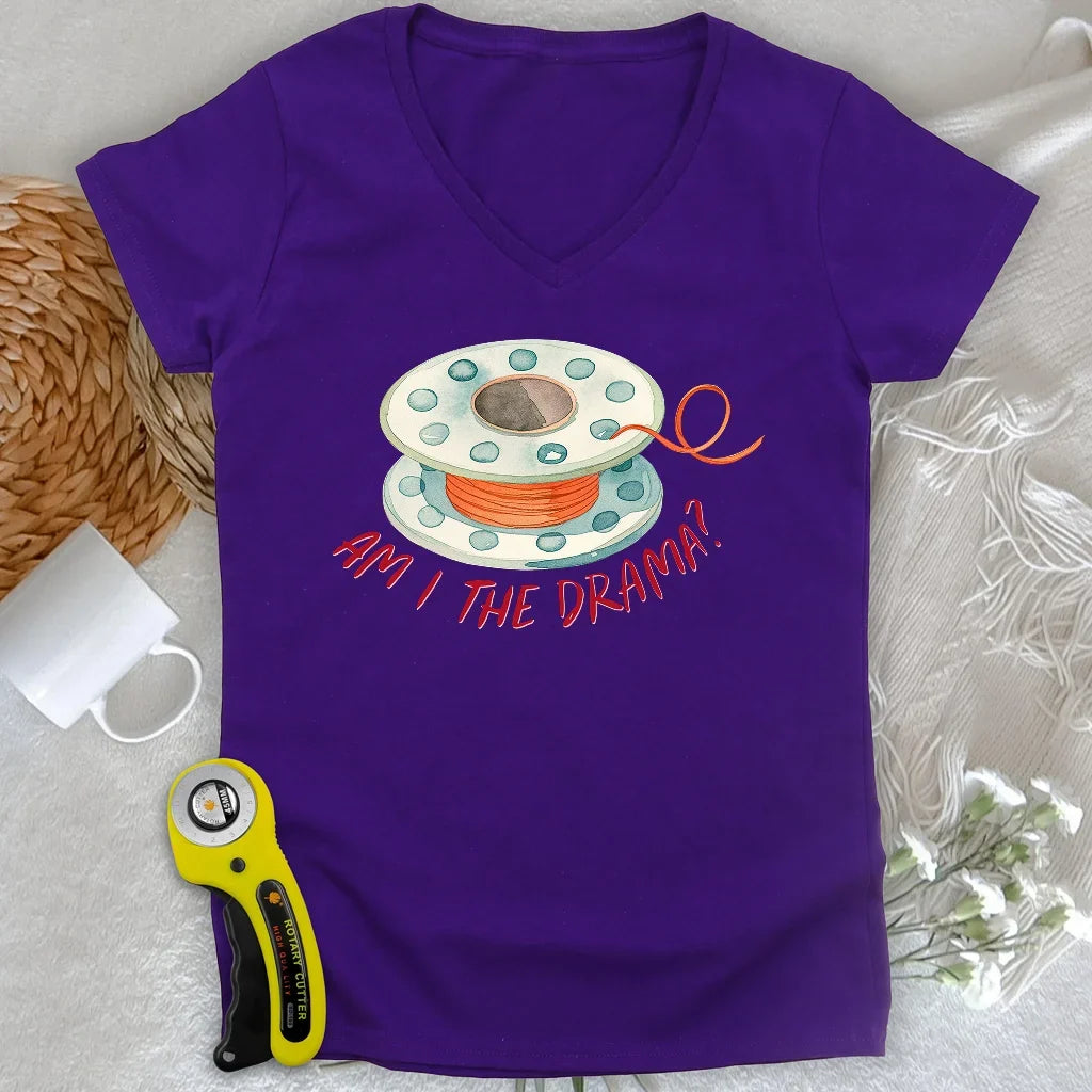 Drama bobbin Lady V-neck
