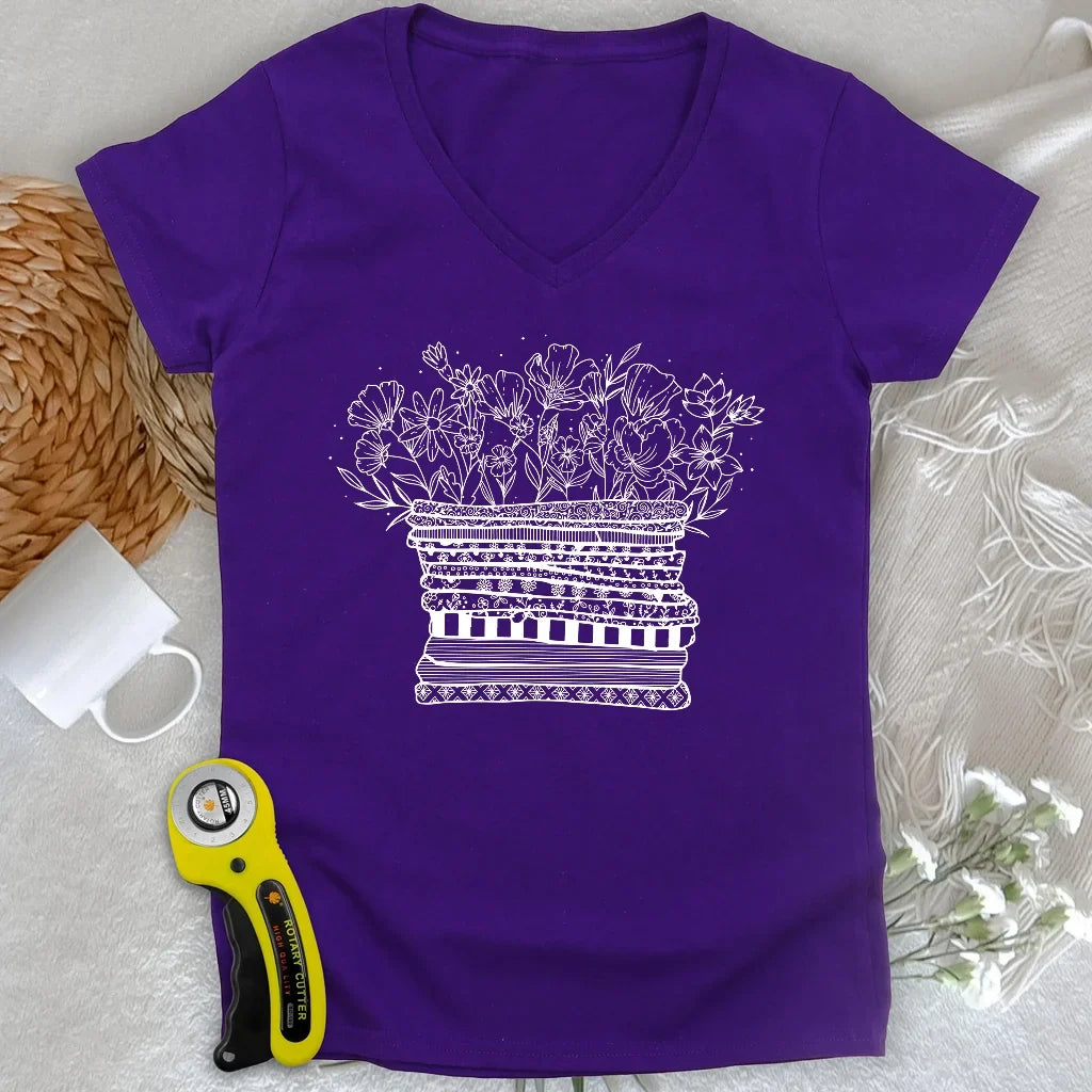 Dreammy Fabric Lady V-neck