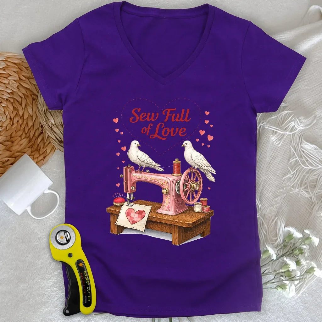 Full of Love Lady V-neck
