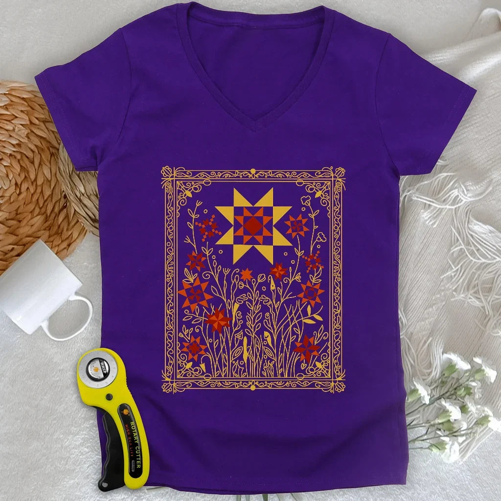 Garden of Stars Lady V-neck
