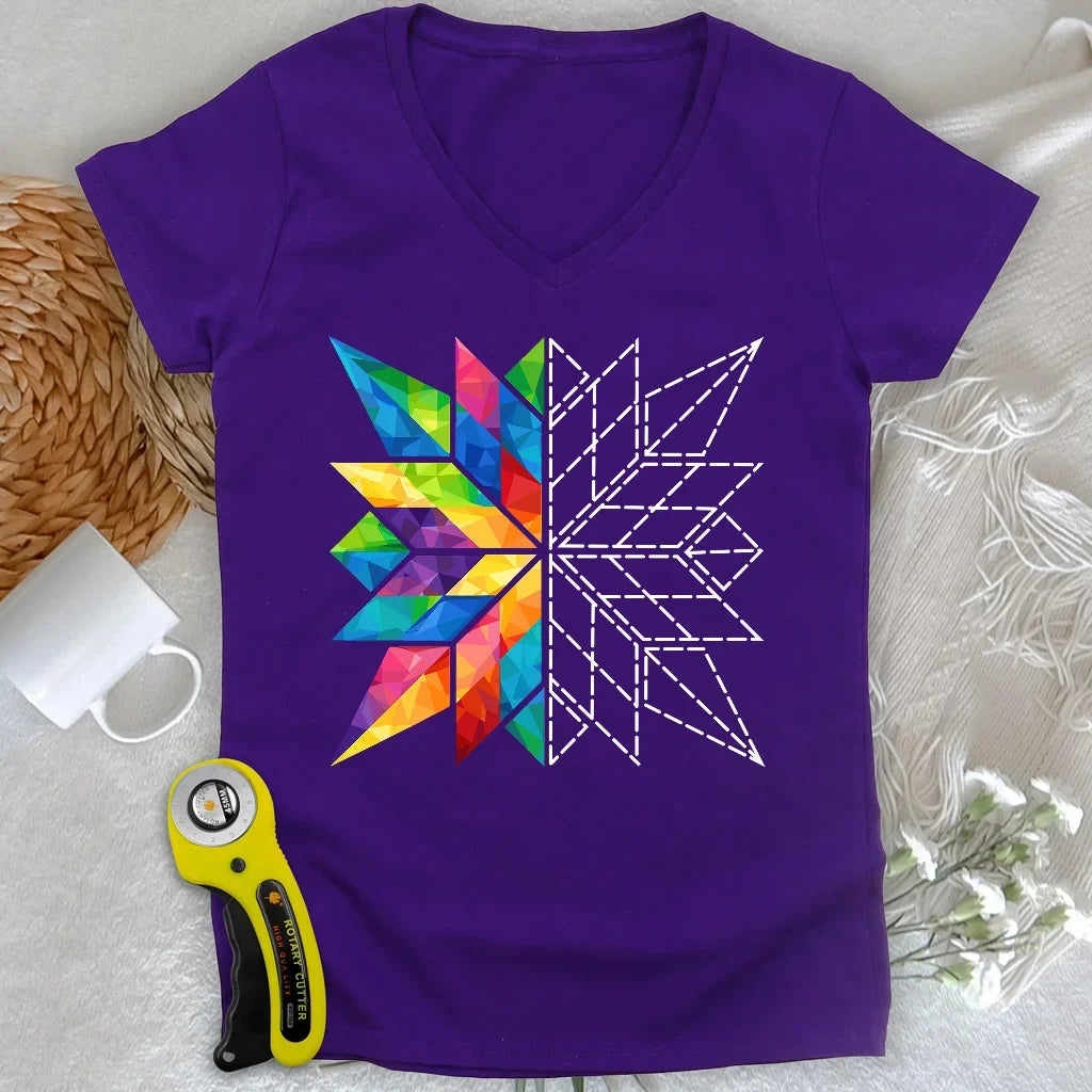 Get It Done Lady V-neck