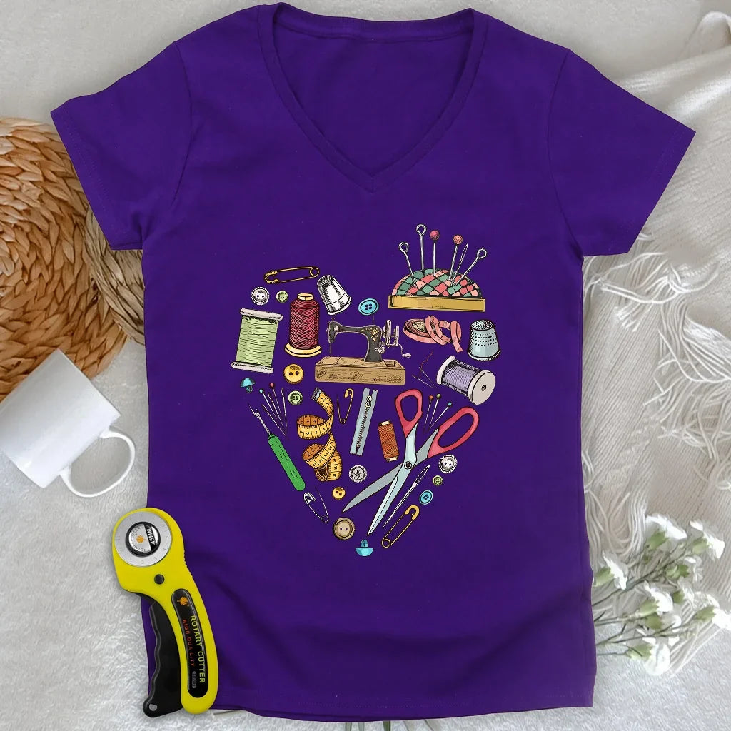Guilty at heart Lady V-neck