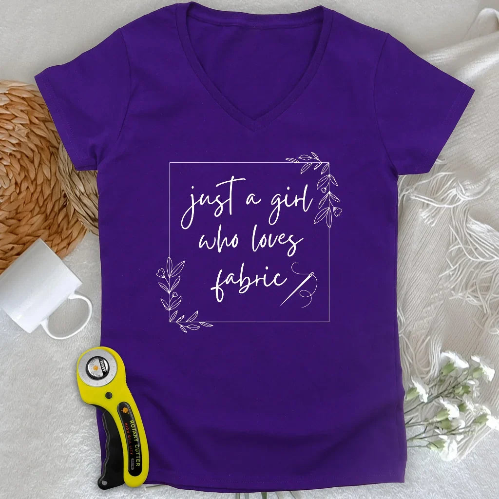 Love Fabric Lady V-neck