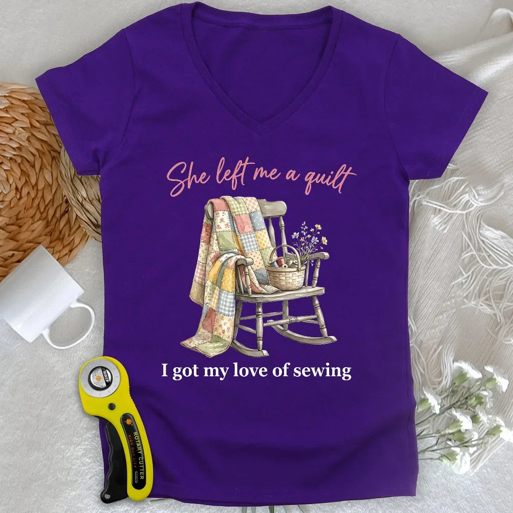 Love Passed Down Lady V-neck