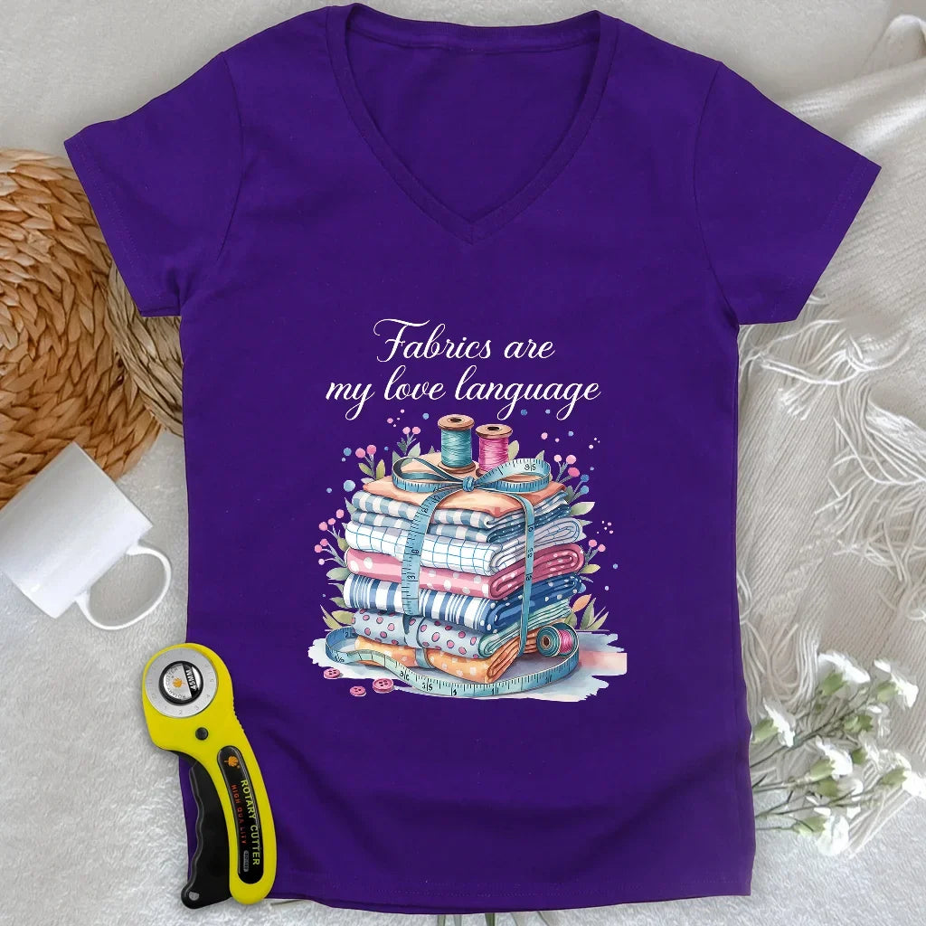 My Love Language Lady V-neck