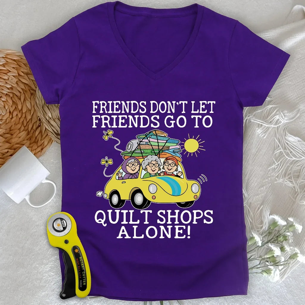 Not Alone Lady V-neck