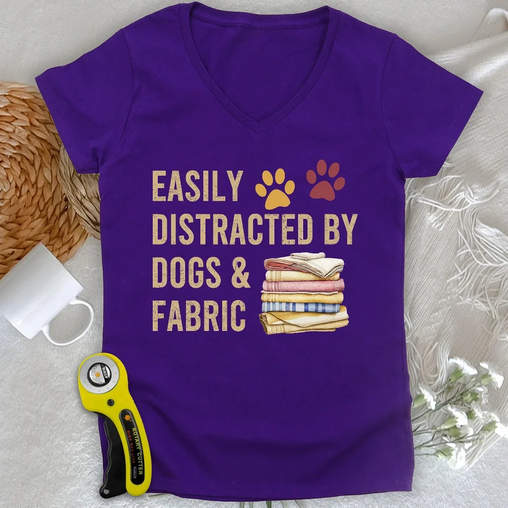 Paws & Patterns Lady V-neck