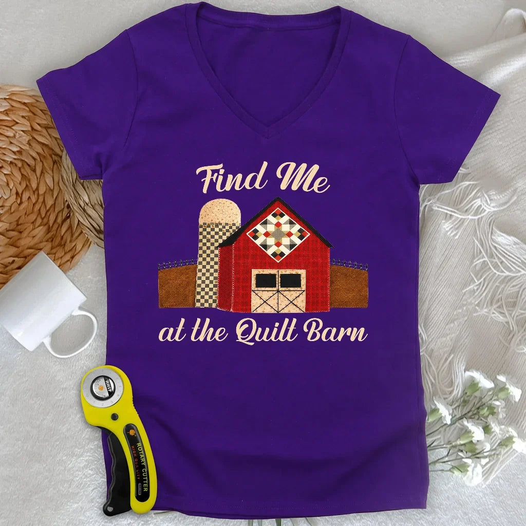 Quilt Heritage Lady V-neck